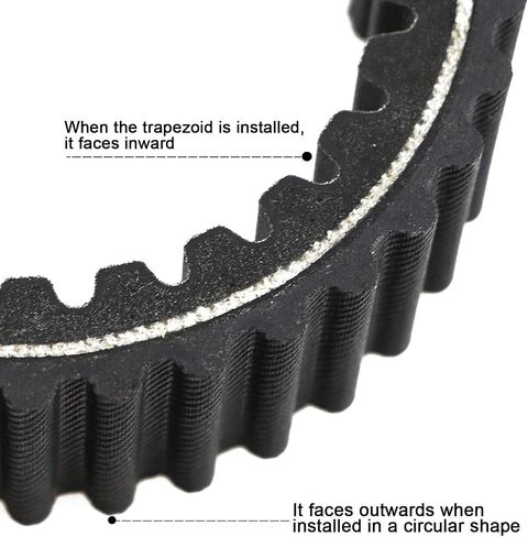 CVT Drive Belt 19G4006E, 3211069 Fit for Polaris ATP 500 2004 2005, Big Boss 500 1998-1999, Magnum 325 2000-2002, Magnum 330 2003-2004, Magnum 425 1998, Sportsman 500 1998-2000 in Saudi Arabia