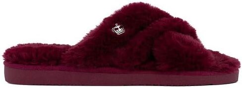 Juicy Couture Women's Slide Sandals With Faux Fur Slipper Sandals, Furry Slides, Womens Slip On Slippers in Saudi Arabia