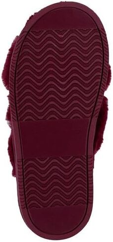 Juicy Couture Women's Slide Sandals With Faux Fur Slipper Sandals, Furry Slides, Womens Slip On Slippers in Saudi Arabia
