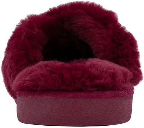 Juicy Couture Women's Slide Sandals With Faux Fur Slipper Sandals, Furry Slides, Womens Slip On Slippers in Saudi Arabia