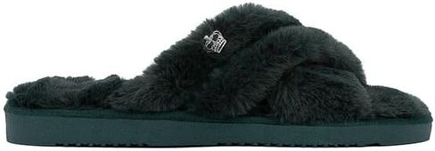 Juicy Couture Women's Slide Sandals With Faux Fur Slipper Sandals, Furry Slides, Womens Slip On Slippers in Saudi Arabia