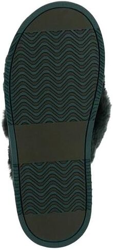 Juicy Couture Women's Slide Sandals With Faux Fur Slipper Sandals, Furry Slides, Womens Slip On Slippers in Saudi Arabia