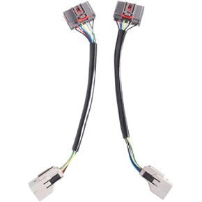 Trail Ridge Towing Mirror Plug Harness Wiring Adapter 22 to 8 Pin Compatible with 2015-2018 Ford F-150
