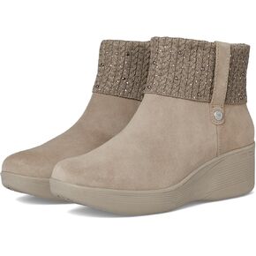 Skechers Women's Pier-lite-Fall Stunner Martha Stewart-Hands Free Slip-ins Fashion Boot