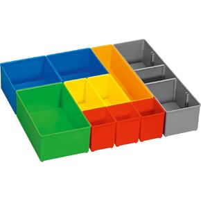 Bosch Org72-10 Organizer Set for i-Boxx72, Part of Click and Go Mobile Transport System, 10-Piece, Blue