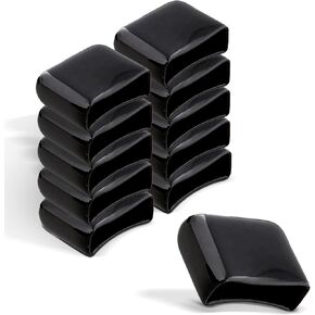 أغطية نهاية ABN لمجموعة قضبان المقبس، حامل مقبس من الألومنيوم، أغطية تنظيم مقابس صندوق الأدوات فقط، 10 عبوات in Kuwait