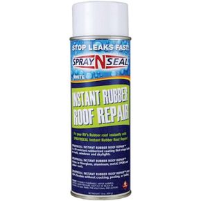 Leisure Time 60030 White Spray N Seal Roof Repair - 12 oz.