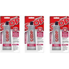 Amazing Goop 160012 Automotive Adhesive - 1 fl oz, 3-Pack