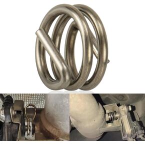 Improved Exhaust Flap Control Valve Actuator Clip Spring type enhanced type clip fixing rod for BMW 1, 2, 3, 4, 5, 6, 7 series, X5, X6,I8 Replace#: 18307620323，304 stainless steel material