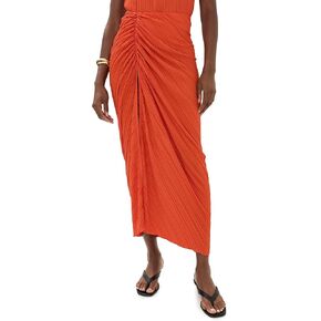 Good American Women's Plisse Maxi Sarong
