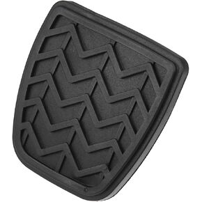 Motoforti Anti-Slip Clutch Brake Pedal Cover Car Pedal Cover, Car Pedal Pad Cover, for Toyota Camry 2002-2011, Rubber, 31321-52010, Black