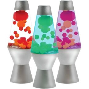 Lava Squish N' Flow - Squeeze and Flow Miniature Lava Toy - Classic Lava Lamp Shape Filled with Flowing Colors - Ages 3 and Up