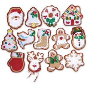 Design Works Crafts Gingerbread Cookies Felt Ornament Kit