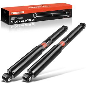 A-Premium Rear Pair (2) Shock Absorber Compatible with Buick Terraza 05-06 & Chevrolet Uplander 05-08 & Pontiac Montana 99-09, Saturn Relay 05-07, Driver and Passenger Side