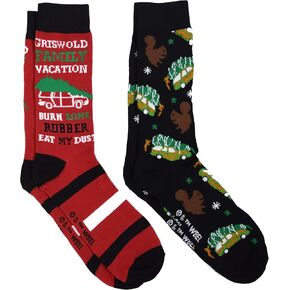 Christmas Vacation Men's 2 Pack Crew Socks?