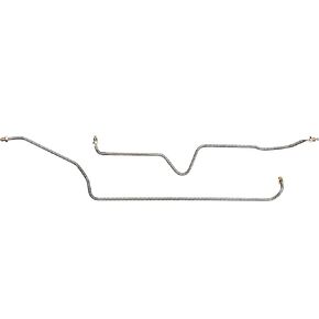 Rear Axle Brake Lines - Fits 00-06 Chevy Avalanche/Tahoe/Suburban 1500, 00-06 GMC Yukon 1500, 00-06 Cadillac Escalade - Galfan Coated Steel - The Stop Shop
