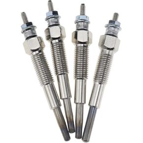 ZTUOAUMA 4X Glow Plugs SBA185366092 SBA185366040 for Ford New Holland LS170 L175 L465 L565 LX465 LX485 LX565 LX665 1100 1110 1120 1200 1210 1215 Tractors