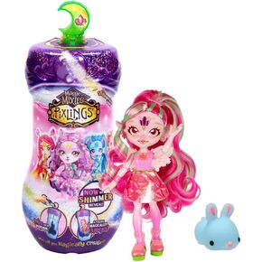 Magic Mixies Pixlings Shimmerverse Series Faye The Fairy 6.5" Fashion Doll Bundled Gift Set - Create & Mix Magic Potion to Magically Reveal