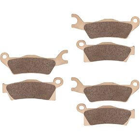 Outlander Sintered Brake Pads for Can Am Outlander 450 500 570 650 800 850 1000 Max PRO HD5 HD7 2013 2014 2015 2016 2017 2018 2019 2020 2021 2022 2023 2024 OEM 705601014 705601015 Front Rear