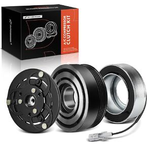 A-Premium Air Conditioner AC Compressor Clutch Kit Compatible with Suzuki Grand Vitara 2007 2008 2.7L