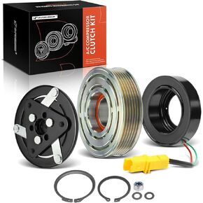 A-Premium Air Conditioner AC Compressor Clutch Kit Compatible with Mini Cooper 2008-2013 2015, Cooper Countryman 2011-2013 2015, Cooper Paceman 2013 2015, 1.5L 1.6L 2.0L