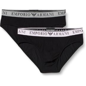 Emporio Armani Men's Stretch Cotton Endurance 2pack Brief