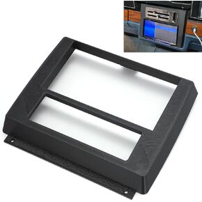 Radio Bezel Panel for Chevrolet 1977-1984 Caprice/Impala Box Chevy Double Din Black