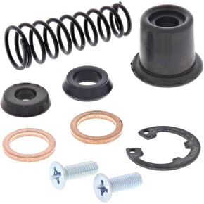 All Balls Racing Master Cylinder Rebuild Kit-Rear 18-1020 Compatible With/Replacement For Honda CBR1000F 1993-1996, CBR1100XX 1997, CBR600F3 1998, GL1500 1988-1990, GL1500A 1991-2000