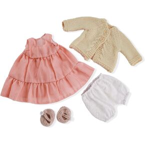 Handmade Waldorf Doll Clothes 12 inch Clothing Set with Pretty Box Girl Christmas Birthday Present-Kristy's Clothes Accessories