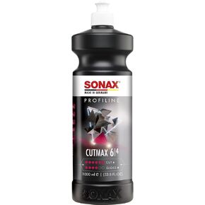 SONAX PROFILINE Cutmax (1 Litre) - High Effective Abrasive Polish for Weathered and Scratched Paintwork. Silicone-free | Item No. 02463000