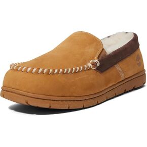 Timberland Men's Mendon Peak Shearling Venetian Moc Slipper W/Nubuck