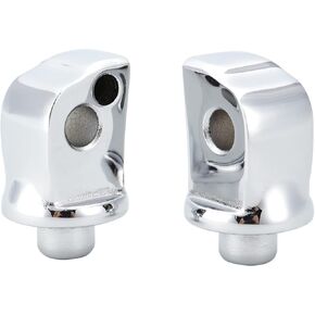 Black Splined Passenger Peg Adapter for Front/Rear Footpegs and Floorboards Compatible with 2018-2020 Harley Softail Models