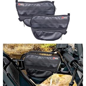 Goldfire Maverick X3 Accessories UTV Storage Bags Rear Door Tool Organizer Gear Bag Set for 2017-2024 Can-Am Maverick X3 Max Turbo R Accessories (Orange Piping) in Kuwait