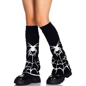 Leg Warmers Skull Leg Warmers Gothic Black Leg Warmers Star Leg Warmers