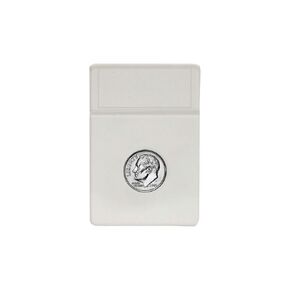 BCW Coin Display Slab Inserts - Dime | 25 Pack Slab Inserts | White Foam Archival Storage for Mercury Dime Collectors | Sized for 17.9mm Coins | Compatible with BCW Slabs | Coin Holder Slab Inserts