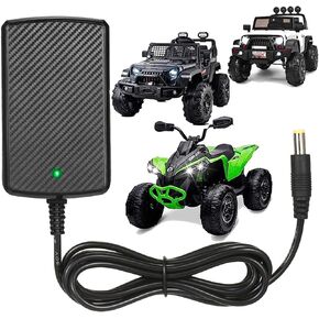 24V Battery Charger for Ride On Car Toys Class 2 Power Supply for Best Choice Products Jeeps ATV Kidzone Bumper Dynacraft cargador para carro eléctrico de niño 24V Charger for Kids Ride On Car Toys
