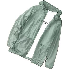 Tnfeeon Sunproof Mens Clothing Stylish Mens Fishing Sun Jacket ()