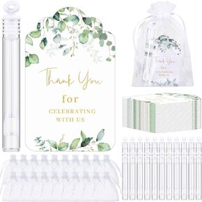 50 Sets Wedding Party Favors White Mini Bubble Wands Bulk Bubble Toys Easter Prize Goodie Bag Stuffer Favors Party Supplies