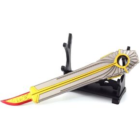 Superbuybox Apex Loba Heirloom Metal Fan Garra de Alanza شخصيات الحركة المعدنية المكتبية مجموعة ألعاب الحركة الديكور حقيبة الظهر قلادة هدية مطوية