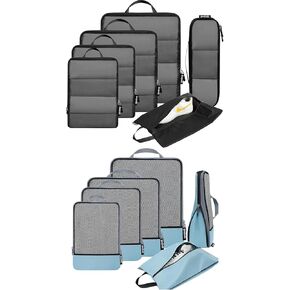 BAGAIL Compression Packing Cubes Travel Accessories