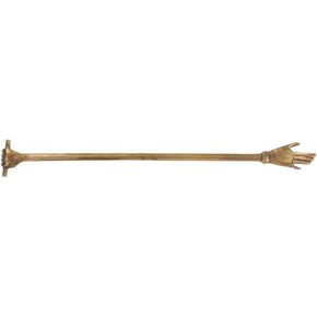 Harper Hand Book Mark — by Alice Lane Home Collection — Crafted Entirely from Brass — Styles Well in Spine of a Book — Reading in Bed — Home Decor
