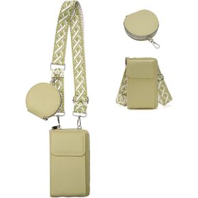 Small Crossbody Bags for women Trendy Leather Phone Wallet Purses Handbag with adjustable strap