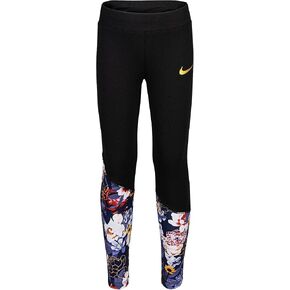 Nike Girl's Dri-FIT™ Leggings (Little Kids) Black 4 Little Kid