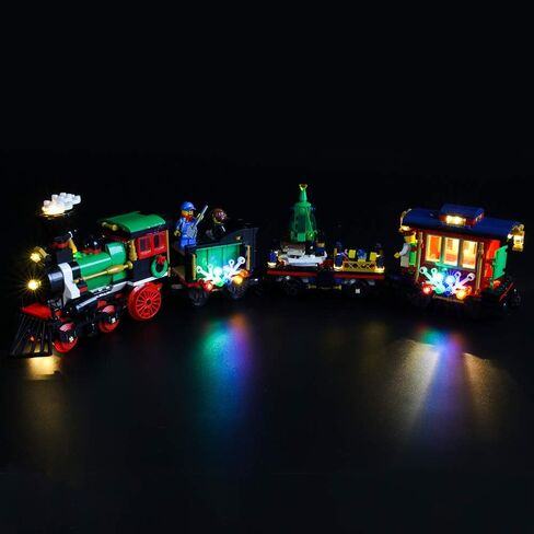 LIGHTAILING Light Set for (Creator Expert Winter Holiday Train) Building Blocks Model - Led Light kit Compatible with Lego 10254(NOT Included The Model) in Kuwait