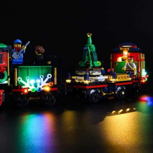 LIGHTAILING Light Set for (Creator Expert Winter Holiday Train) Building Blocks Model - Led Light kit Compatible with Lego 10254(NOT Included The Model) in Kuwait