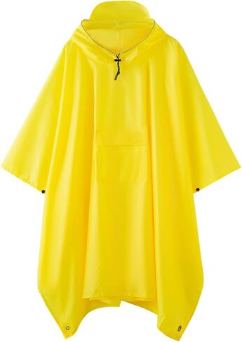 Multi functional cape hooded raincoat suitable for outdoor camping and hiking, suitable for both men and women in Kuwait