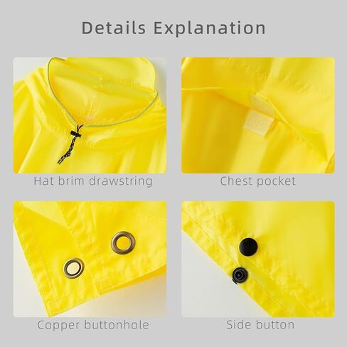 Multi functional cape hooded raincoat suitable for outdoor camping and hiking, suitable for both men and women in Kuwait