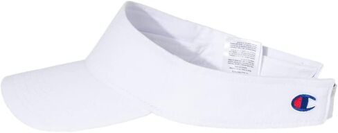 Champion Washed Cotton Visor One Size White in Saudi Arabia