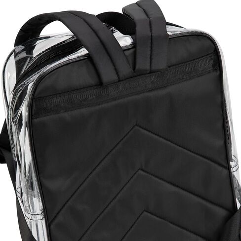 Clear Backpack for Stadium Events See Through Backpack Medium Transparent Bag for Women Heavy Duty Wide Straps in Saudi Arabia