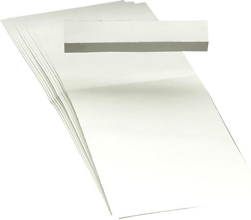 Smead Replacement Insert for Poly Tab, Blank, 1/3-Cut, White, 100 per Pack (68670) in Saudi Arabia